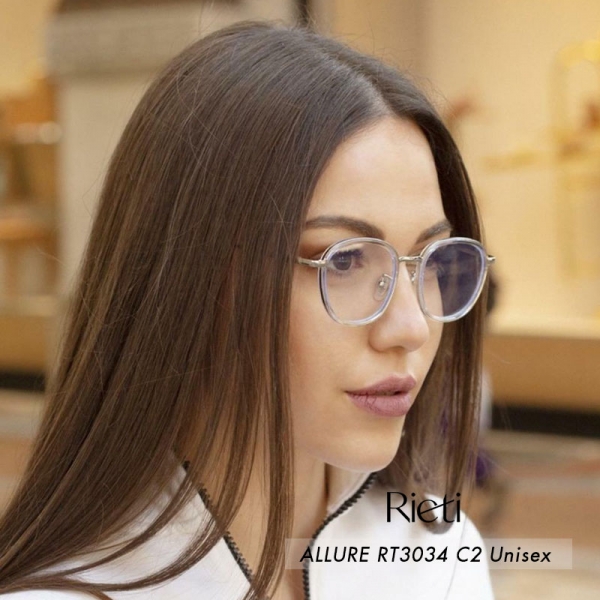 Kính RIETI ALLURE RT3034 C2 Unisex, chống UV, chặn ánh sáng xanh