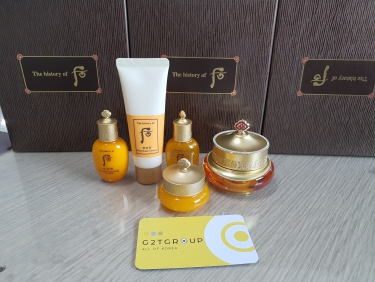 Set dưỡng Whoo vàng mini chống lão hoá 5 sản phẩm