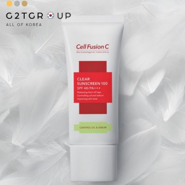 Kem chống nắng Cell Fusion C Clear Sun Creen Cotrol Oil & Sebum