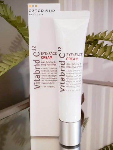 Kem dưỡng mặt và mắt Vitabrid C12 Eye & Face Cream