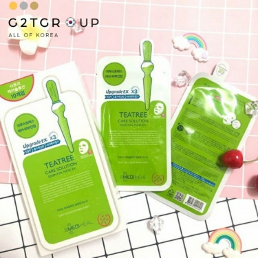 Mặt nạ Mediheal chứa tinh chất tràm trà ngăn ngừa mụn Teatree Care Solution Essential Mask