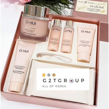 Set dưỡng ẩm Ohui hồng Ohui Miracle Moisture hồng