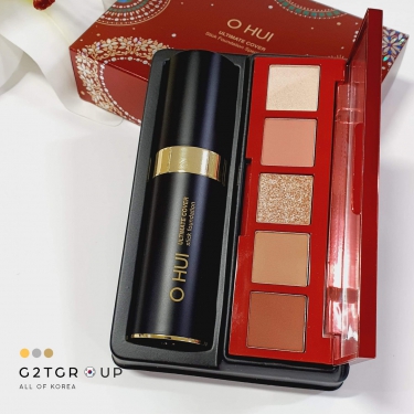 Thỏi kem nền trang điểm, che khuyết điểm Ohui Stick Foundation tặng khay mắt 5 màu