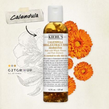 Toner Hoa Cúc Kiehl's Calendula Herbal Extract Alcohol-Free Toner