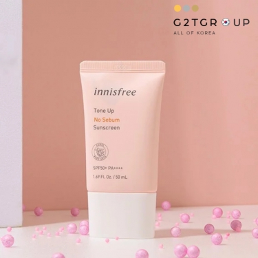 Kem chống nắng Innisfree Tone Up No Sebum Suncreen SPF50 PA+++