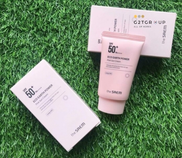 Kem chống nắng The Saem Eco Earth Power