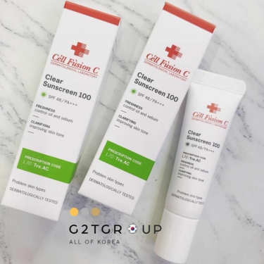 Chống nắng CELL FUSION C (Xanh) Kem