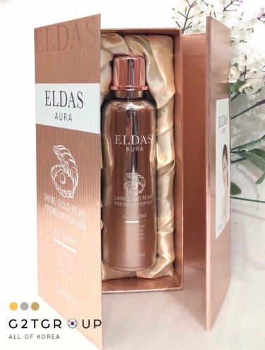 Serum tế bào gốc Eldas Aura Coreana Shine Gold Pearl Premium Peptide