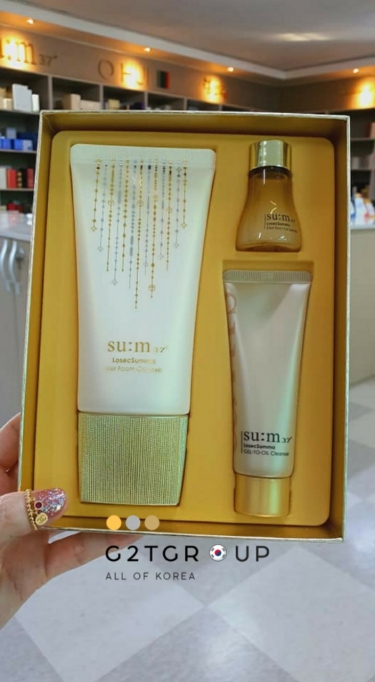 Set sữa rửa mặt Sum Losec Summa Elixir Foam Cleanser 2020