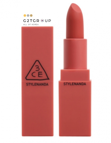 SON 3CE Mood Recipe Màu 222 Step And Go - Màu đỏ đất