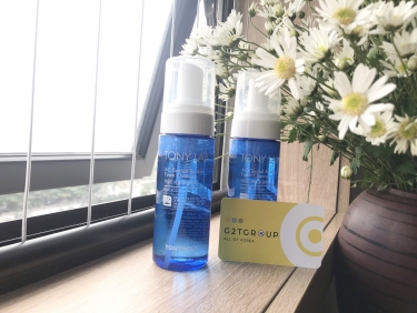 Sữa rửa mặt tạo bọt trị mụn Tonymoly Tony Lab AC Control Bubble Foam Cleanser
