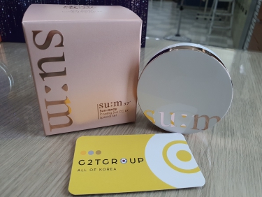  Sum Cushion trắng 3 lõi - Su:m37 Sun away Cooling Sun CC EX