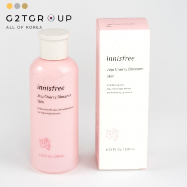 Nước hoa hồng Innisfree Jeju Chery Blossom Skin