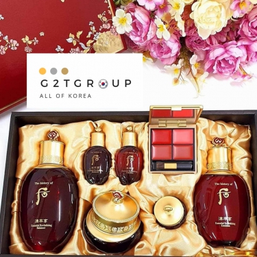 Set Whoo đỏ Jinyulhyang bổ sung tân dịch cho làn da bị lão hóa