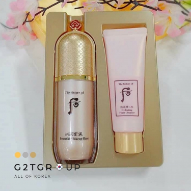 Set kem lót trang điểm Whoo Gongjinhyang Mi Essential Makeup Base