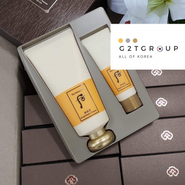 Set sữa rửa mặt Whoo vàng Facial Foam Cleanser Special Set 2 món