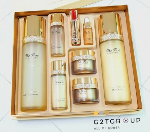 Bộ Dưỡng Tái Sinh Da Ohui The First Geniture Special Set 8sp Thải Độc Tố Cho Da Giúp Da Săn Chắc Và Chống Lão Hóa