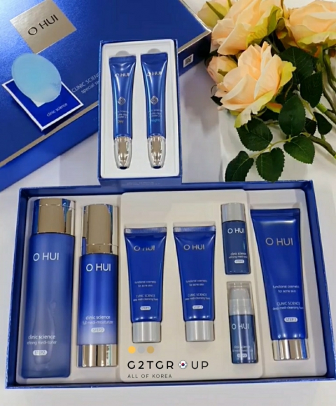 Science Special set - Set dưỡng đặc biệt cho da dầu, trị mụn tặng 2 cây trị mụn ngày đêm