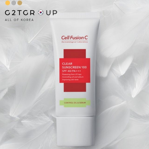 Kem chống nắng Cell Fusion C Clear Sun Creen Cotrol Oil & Sebum