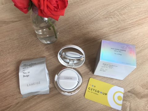 Review kem nền đa năng dạng Cushion Laneige BB Cushion