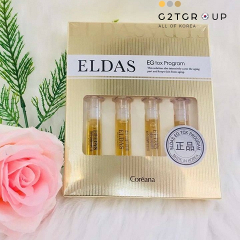 Set 4 ống tế bào gốc Coreana Eldas EG tox Program