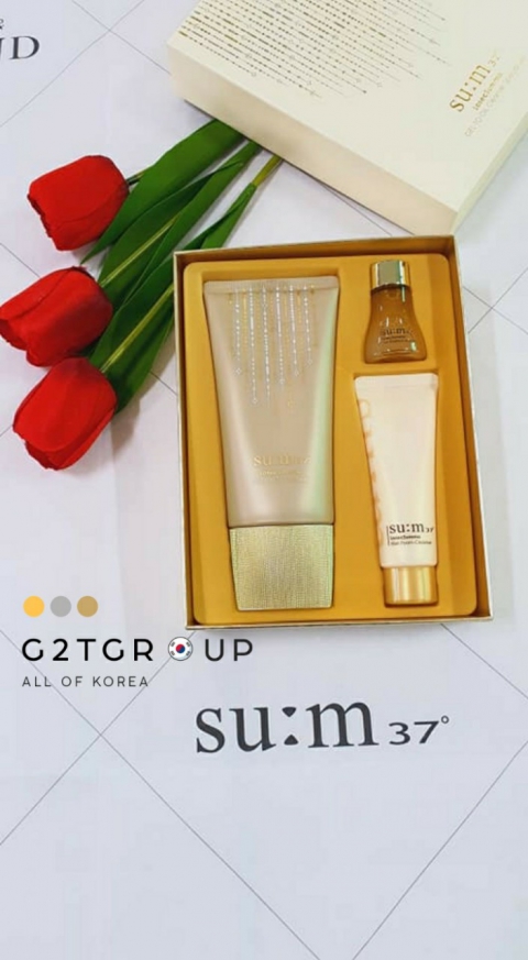 Dầu tẩy trang Losec Summa 3 món tặng tinh chất và sữa rửa mặt