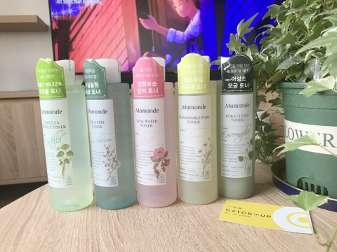 F5 làn da với nước hoa hồng Mamonde được ưa chuộng nhất hiện nay