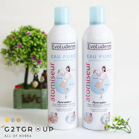 Xịt khoáng Evoluderm Eau Pure có dành cho da mụn?