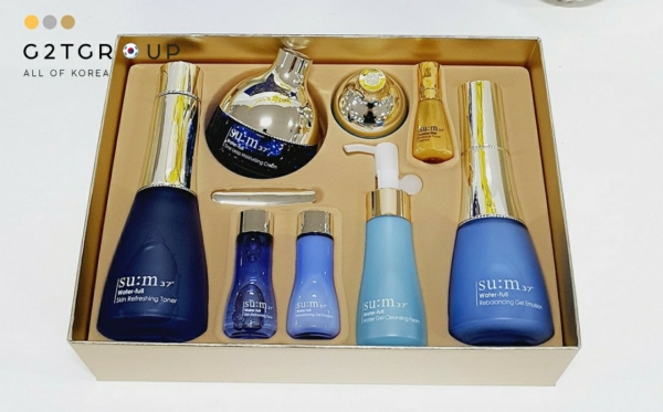 Set dưỡng SUM xanh Water Full cho da dầu mụn