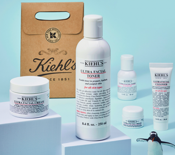 KIEHL'S ULTRA FACIAL - set dưỡng cấp ẩm, căng bóng mềm mướt dành cho mọi loại da