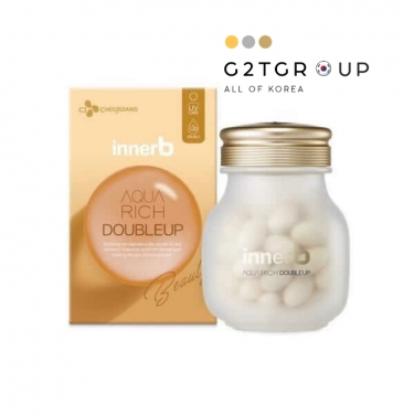 [PHIÊN BẢN NÂNG CẤP] Viên Uống Cấp Nước Và Collagen InnerB Aqua Rich Double Up 70 viên