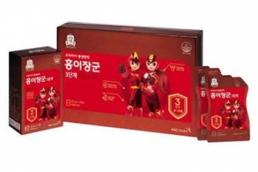 Nước hồng sâm trẻ em KGC Kid Tonic Step 3 Cheong Kwan Jang (bước 3 từ 8 – 10 tuổi)