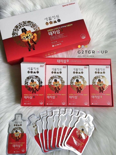 Hồng sâm trẻ em LG - Hồng sâm Thái Tử đỏ