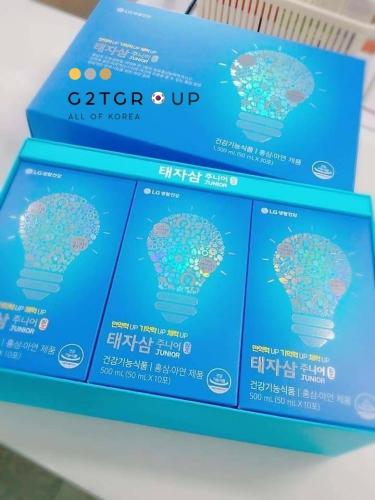 Hồng sâm Junior LG cho bé 