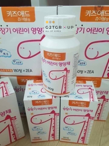 Kẹo ngậm Canxi hươu cao cổ giúp bé tăng chiều cao