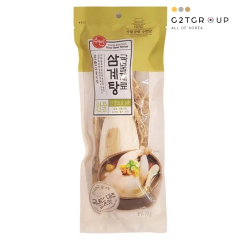 Nhân sâm hầm gà Hàn Quốc