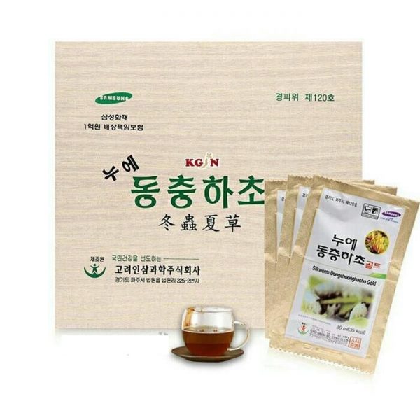 Đông trùng hạ thảo dạng nước Sam Sung hộp 60 gói