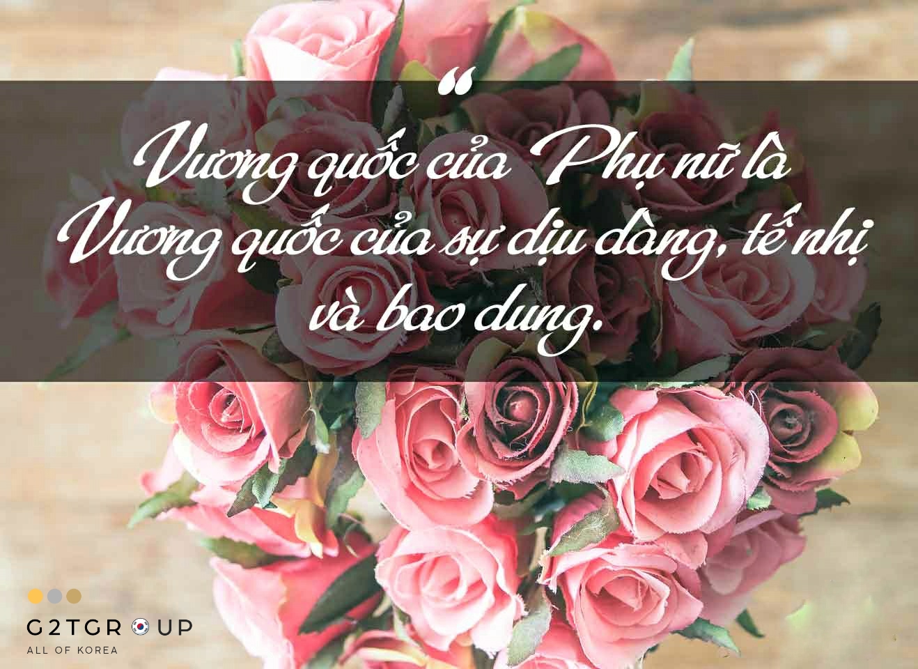 Gợi ý chọn hoa tặng phái đẹp nhân ngày Phụ nữ Việt Nam