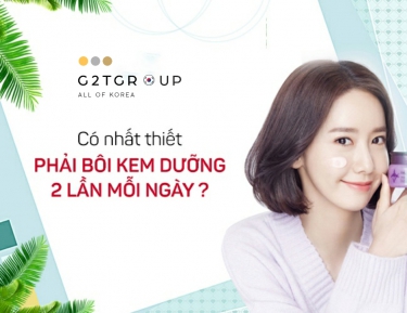Có nhất thiết phải bôi kem dưỡng hai lần mỗi ngày hay không?