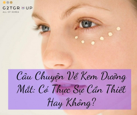 Kem dưỡng mắt có cần thiết không?