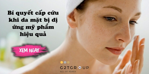 Cấp cứu ngay cho làn da khi dị ứng mỹ phẩm